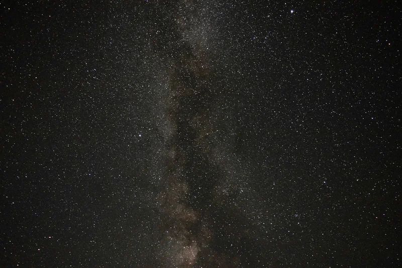 Stars and the Milky Way in the sky